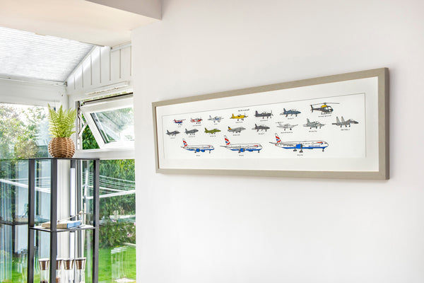 Carvolution® artwork. Your life in cars® Framed