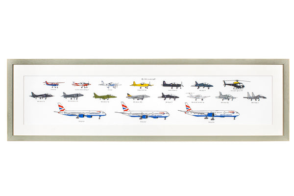 Carvolution® artwork. Your life in cars® Framed