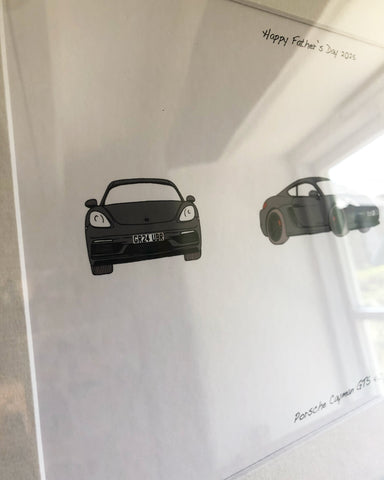 New! Dream vehicle from all angles™ framed artwork