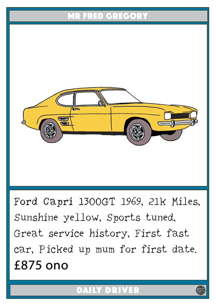 Daily Driver Design Daily Driver™ artwork. Your life in cars® – Yourlifeincars.com