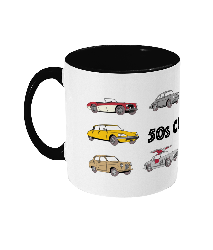 Vintage 80s Auto Car Coffee Travel No Spill Mug 