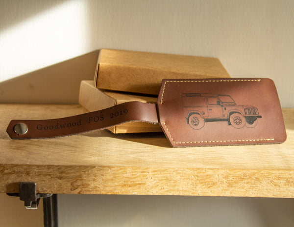 Personalised Leather Car Key Pouch